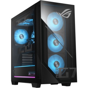 Asus ROG G700 Gaming Desktop Intel Core Ultra 7 265F 16GB RAM 1TB SSD, NVIDIA GeForce RTX 5070 in Black - G700TF-DS774