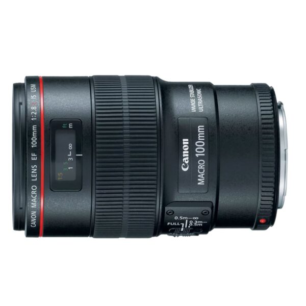 Canon EF 100mm f/2.8L IS USM Macro Camera Lens - 3554B002
