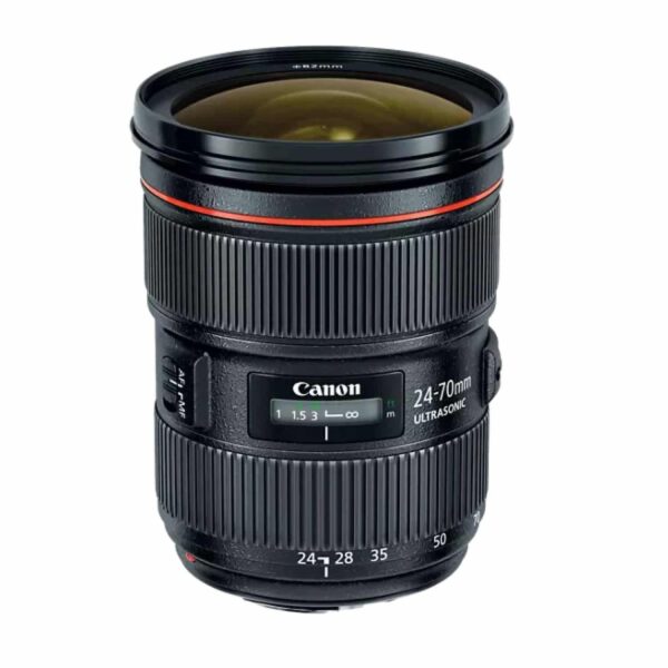 Canon EF 24-70mm Standard Zoom Camera Lens - 5175B002